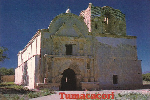 Tumacacori Kino Mission Tucson Arizona