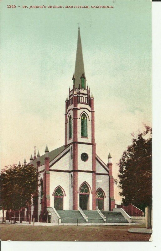 Marysville,California, St. Josephs' Church