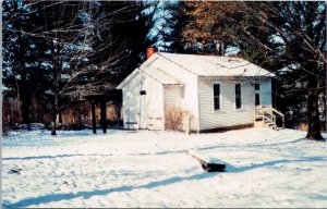 Illinois Peoria Wildlife Prairie State Park Graham Chapel Schoolhouse