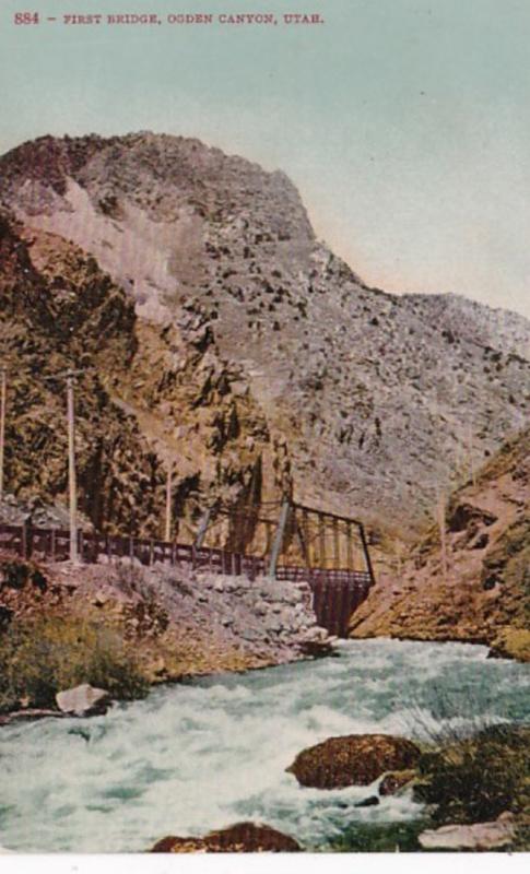 Utah Ogden Canyon First Bridge