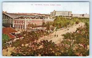 The Royal Palace MADRID SPAIN Postcard