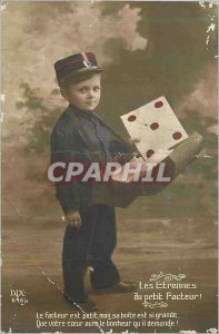 Old Postcard The Strennas the small Factor Factor is small but its box is hig...