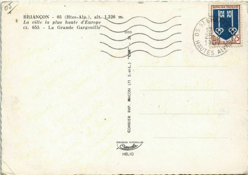 CPM BRIANCON La Grande Gargouille (1205251)