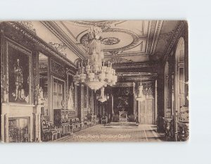 Postcard Throne Room, Windsor Castle, Windsor, England