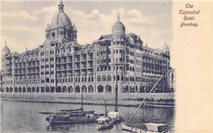 The Tajmahal Hotel, Bombay, India c1910s Vintage Postcard
