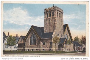 New Hampshire Laconia First Congregational Church 1926