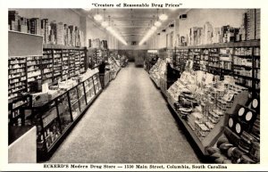 South Carolina Columbia Eckerd's Drug Store Interior