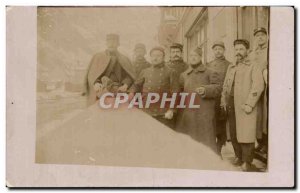 PHOTO CARD Riouperoux 1914 Isere Militaria Soldiers