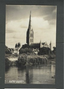 1937 Post Card Great Britain Salisbury Cathedral