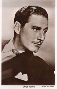 Errol Flynn Picturegoer Vintage PB Photo Postcard