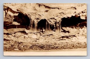 RPPC PICTURE FRAME VOLCANO HAWAII 647 STAMP REAL PHOTO POSTCARD 1928