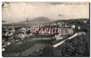 Old Postcard Aix les Bains View from the King of Rock