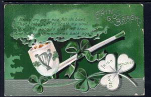 St Patrick's Day Pipe Shamrock BIN