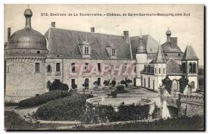 Old Postcard Surroundings Underground Chateau de Saint-Germain-Beaupré