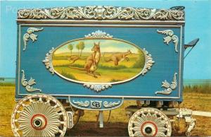  WI, Baraboo, Wisconsin, Circus World Museum, Cage Wagon, Kangaroos