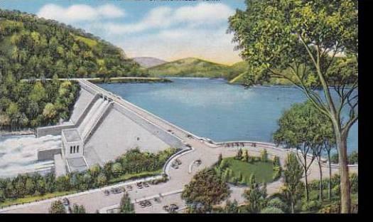 Tennessee Knoxville Norris Dam 25 Miles Northwest Of Knoxville