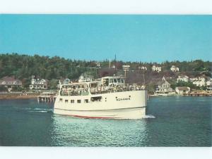 Pre-1980 BOAT SCENE Mackinac Island Michigan MI AF3984