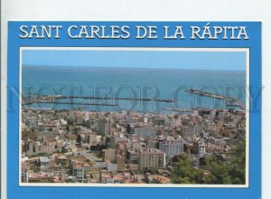 441362 Spain 1996 Sant Carles de la Rapita RPPC to France Variable value stamp