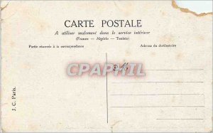 Old Postcard the Farman Airplane in Flight