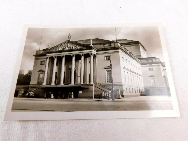 1920's-30's RPPC Staatsoper Unter den Linden, Berlin, Germany Real Photo P30 