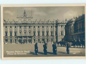 old rppc LARGE BUILDING Madrid Spain HM2317