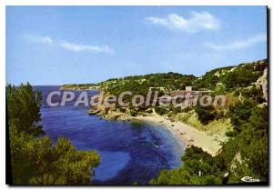 Modern Postcard The Blue Riviera Carry le Rouet B Rh cove of Salees Waters Ho...