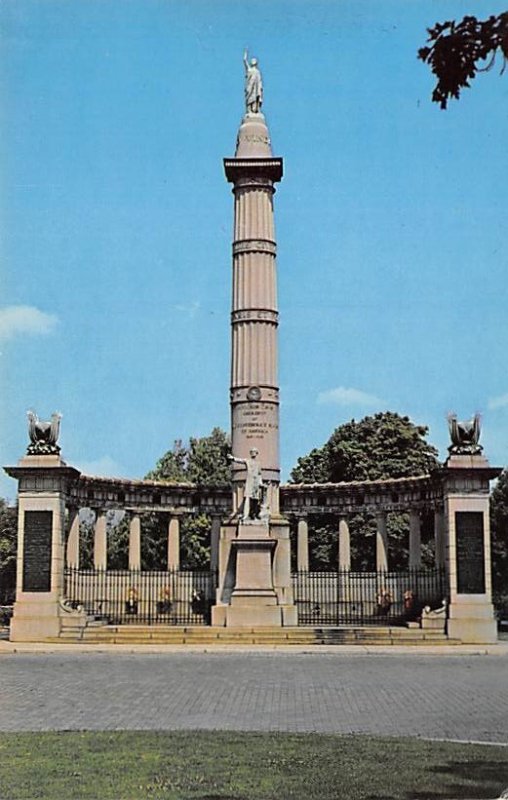 Jefferson Davis monument Richmond, Virginia, USA Civil War Unused 