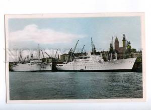 190537 SWEDEN GOTEBORG ships STOCKHOLM & GRIJPSHOLM Vintage