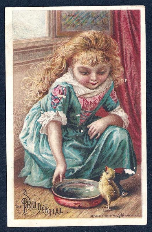 VICTORIAN TRADE CARD Prudential Insurance Company