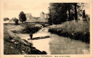 1920s Marienburg near Hildesheim Germany Postcard