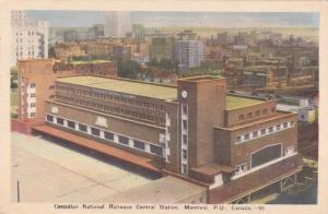 Central Station Canadian National Railways - Montreal QC Quebec Canada - pm 1923