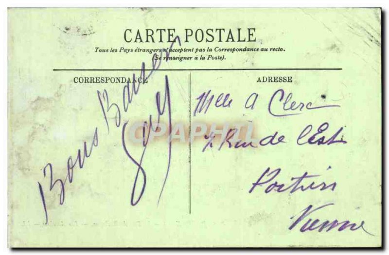 Paris Old Postcard Bois de Boulogne Acacias