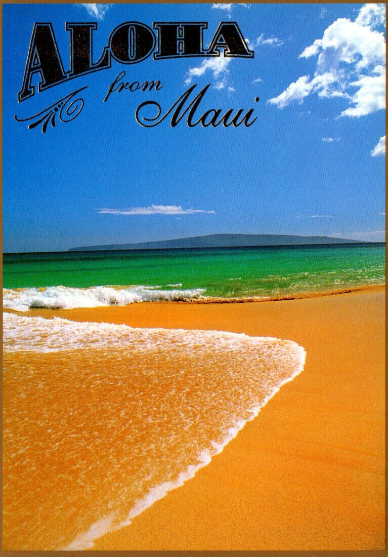 maui postcard