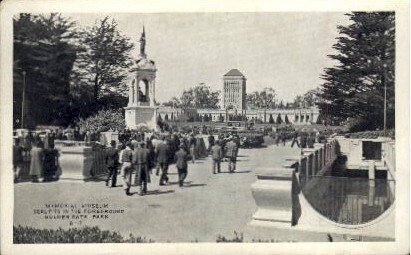 Memorial Museum, Golden Gate Park - San Francisco, CA