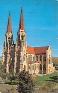 Helena Montana~St Helena Cathedral~Gothic Style Building~1950s Postcard