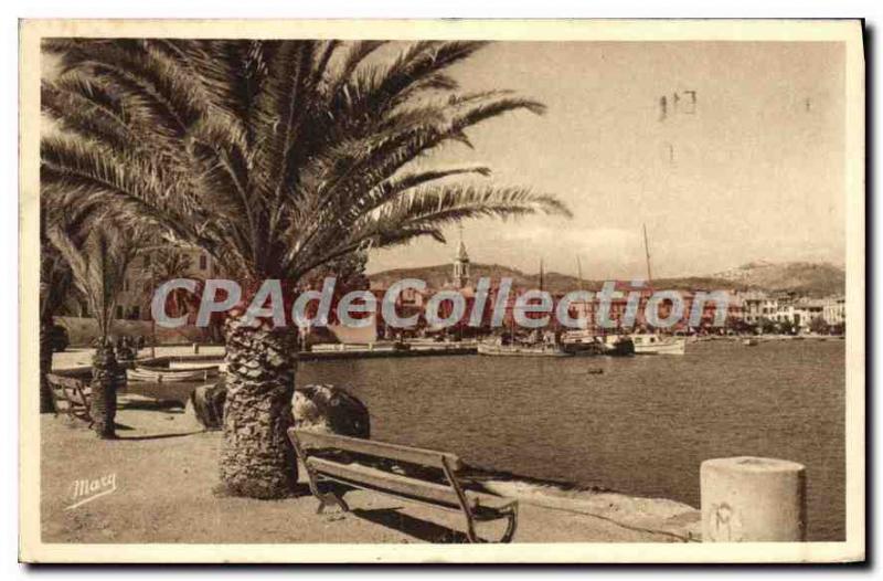 Postcard Old Port Sanary sur Mer