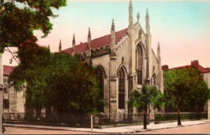 South Carolina Charleston Huguenot Church Organized 1681 Handcolored Albertype