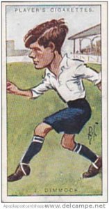 Players Vintage Cigarette Card Footballers Caricatures RIP 1926 No 11 James D...