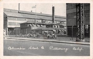 Pittsburg California Columbia Steel Co., B/W Photo Print Vintage Postcard U7643