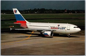 Airplane Airbus Industrie A.310-308 c/n 592 F-OGQQ of Aeroflot-Russian Postcard