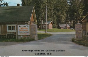 QUESNEL, B.C. , Canada , 50-60s; Cariboo Cabin Auto Court