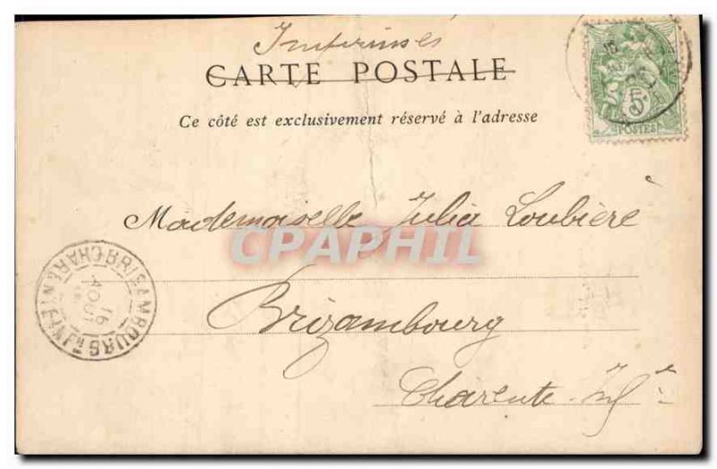 Old Postcard Saintes Cathedrale Saint Pierre XV century