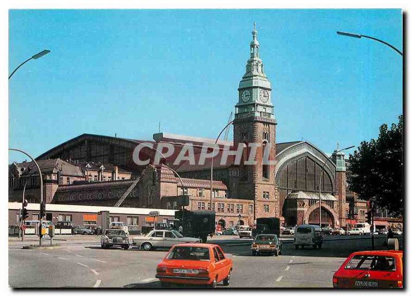 Modern Postcard Hamburg Hauptbahnhof