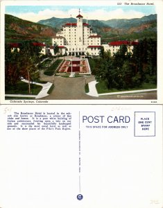 Broadmoor Hotel, Colorado Springs, Co. (25109