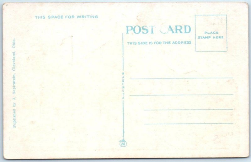 LORAIN, Ohio  OH   Roadside HOTEL ANTLERS  ca 1920s  Postcard