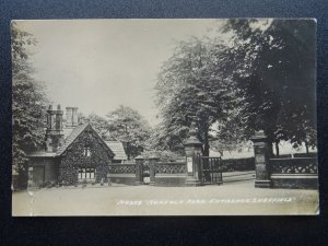 Yorkshire SHEFFIELD Entrance to Norfolk Park c1915 RP Postcard by R. Sneath