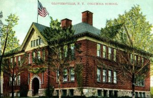 1907s Public Library Chatham, NY Postcard 2 F74