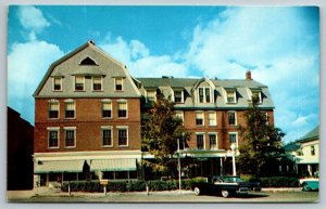 The Brandon Inn  Vermont  Postcard