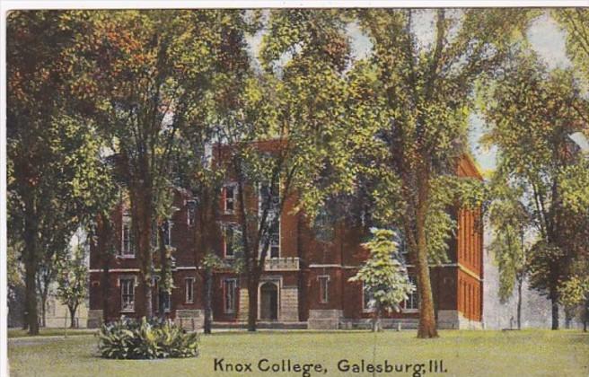 Illinois Galesburg Knox College 1909 Curteich