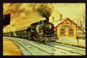 WISCONSIN ABLEMANS WI Chicago & North Western RR Train